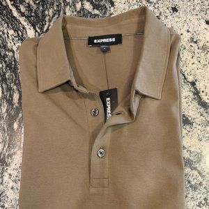 Tan Express Polo Shirt